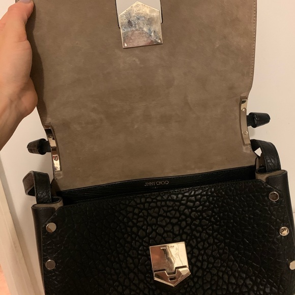 Jimmy Choo Studded Locket Satchel - Picture 3 of 8